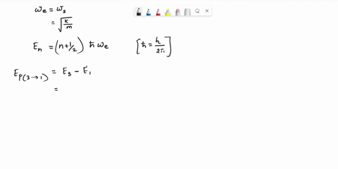 8_-an-electron-is-confined-in-a-harmonic-oscillator-potential-well-a-photon-is-emitted-when-the-electron-undergoes-a-3-1-quantum-jump-what-is-the-wavelength-ofthe-emission-if-the-net-force-o-13607