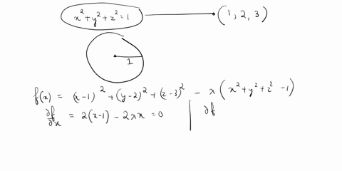 a-find-the-point-on-the-unit-sphere-x-2-y-2-z-2-1-that-is-closest-to-1-2-3-bfind-the-point-on-the-paraboloid-z-x-2-y-2-5-that-is-closest-to-the-plane-z-x-2y-34825