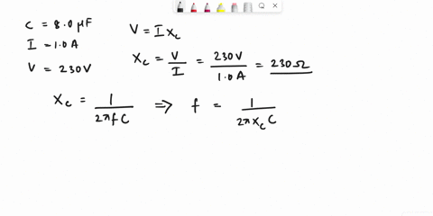 3-a-capacitor-of-80-f-takes-a-current-of-10-a-when-the-alternating-voltage-applied-across-it-is-230-v-finda-the-frequency-of-the-applied-voltageb-the-resistance-to-be-connected-in-series-wit-77438