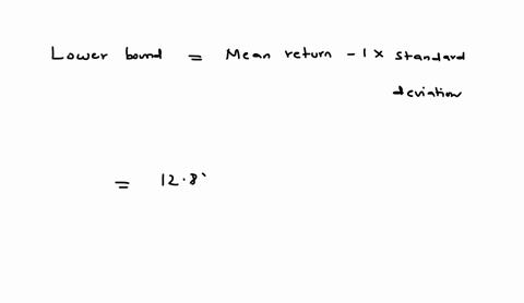 aaa-stock-has-exhibited-a-mean-return-of-1287-and-a-standard-deviation-of-1465-over-the-past-20-years-assuming-a-normal-probability-distribution-calculate-the-range-of-actual-returns-68-of-t-36589