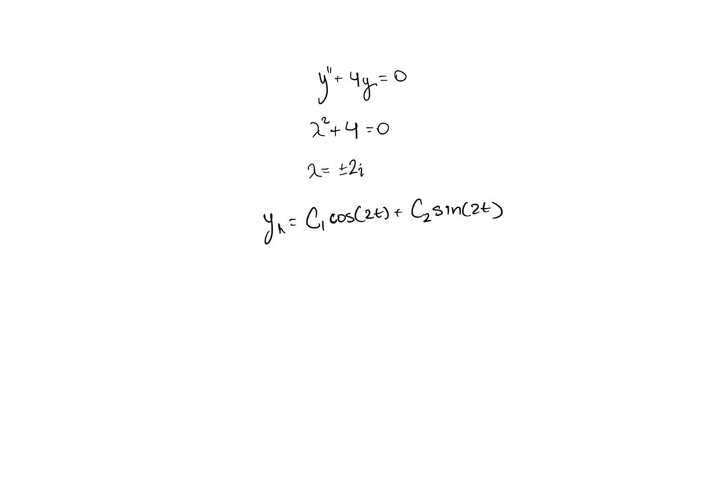 Solved An Undamped Forced Oscillation Is Modeled As A Nonhomogeneous