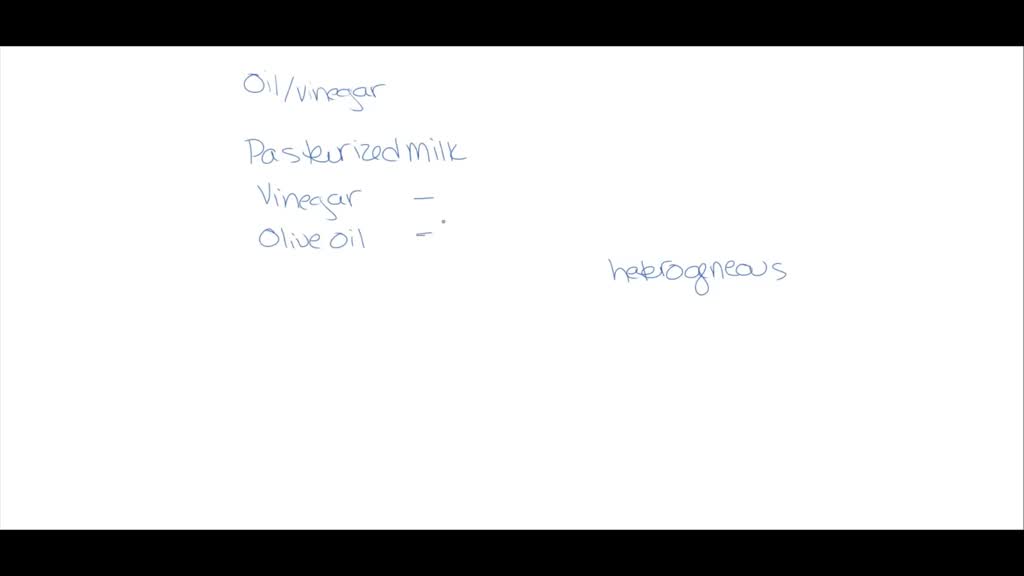 SOLVED Question 17 of 23 A salad dressing contains oil, vinegar, and