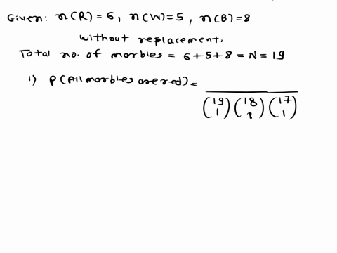 point-a-bag-contains-6-red-marbles-white-marbles-and-blue-marbles_-you-draw-3-marbles-out-at-random-without-replacement-what-is-the-probability-that-all-the-marbles-are-red-the-probability-t-44432