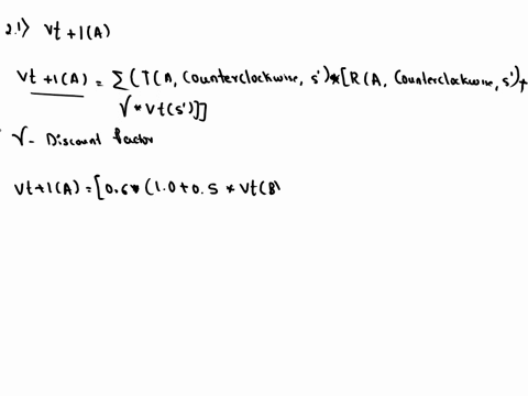 q2-policy-iteration-cycle-20-points-consider-the-following-transition-diagram-transition-function-and-reward-function-for-an-mdp-discount-factor-05-tsas-rsas-a-clockwise-b-08-00-clockwise-02-14809