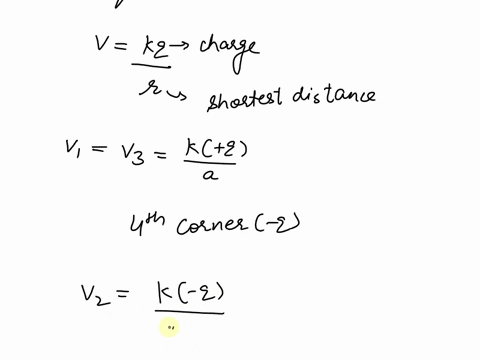 problem-9-three-charges-are-situated-at-the-corners-of-a-square-side-as-shown-how-much-work-does-it-take-to-bring-in-another-charge-from-far-away-and-place-it-in-the-fourth-corner-b-how-much-51893