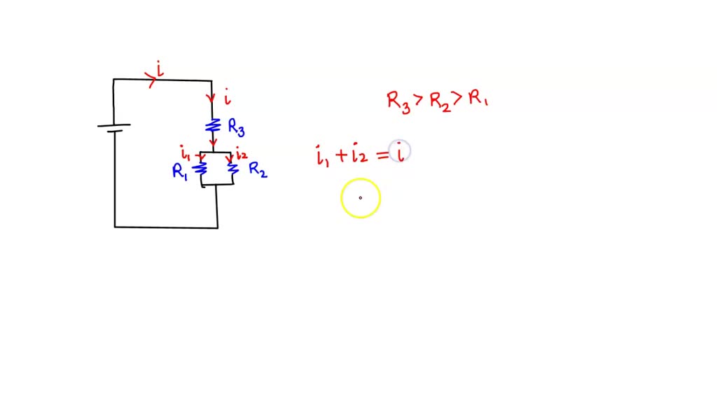 SOLVED In the circuit shown in the diagram, R1, R2, and R3 are three