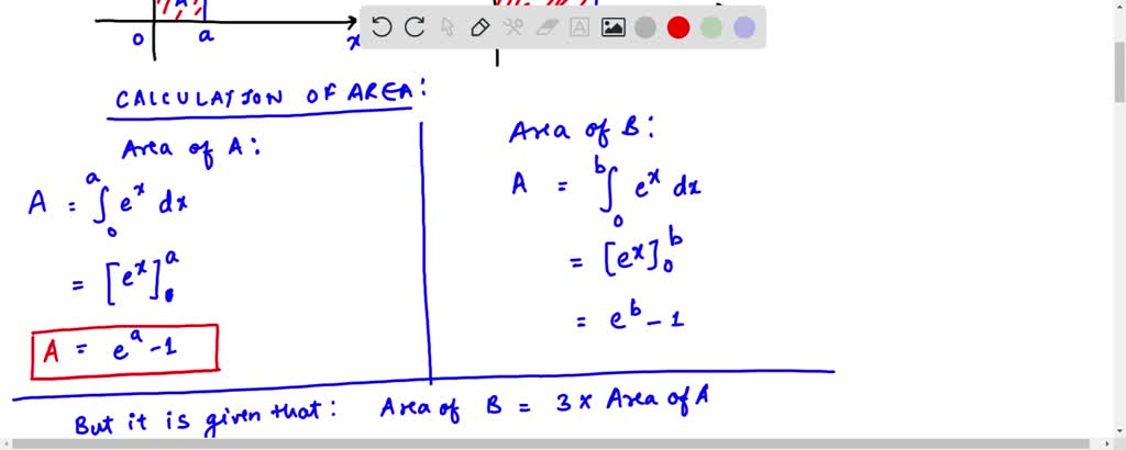 SOLVED: The Area Labeled B Is Three Times The Area Labeled A. Express B ...