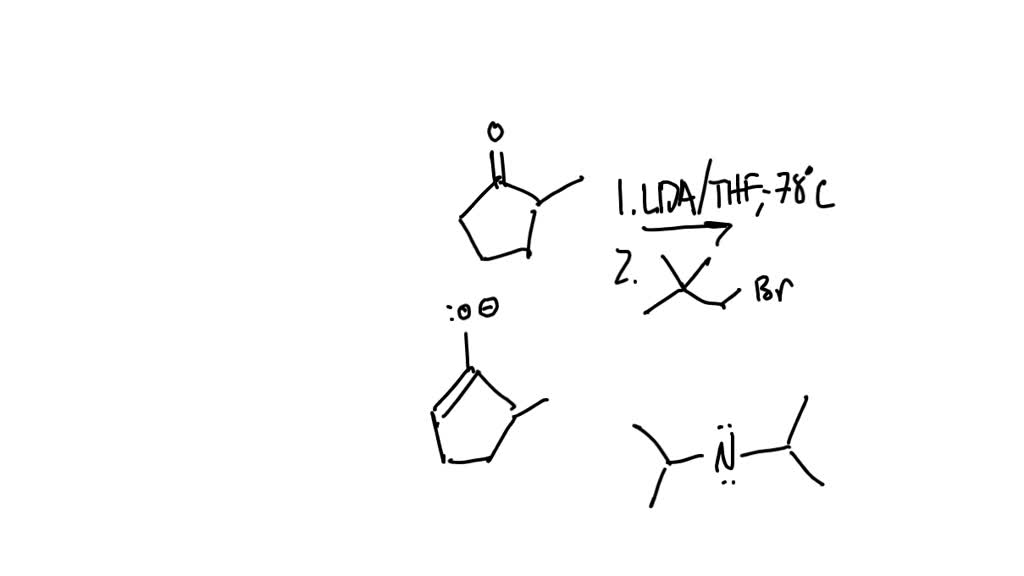 SOLVED: Part € - Draw the skeletal structure for the major product ...