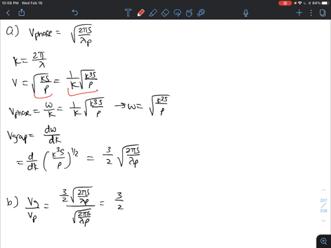 questions-2-marks-3-the-phase-velocity-of-ripples-o-a-liquid-surface-is-given-as-27s-vphase-1p-where-s-is-the-surface-tension-of-the-liquid-ais-the-wavelength-and-is-the-density-of-the-liqui-46893