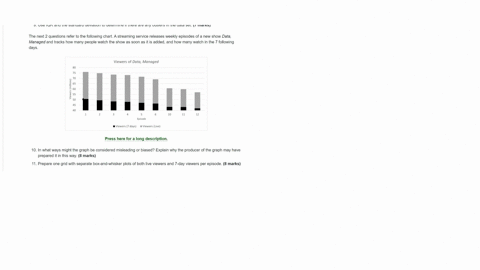the-next-2-questions-refer-to-the-following-chart-a-streaming-service-releases-weekly-episodes-of-a-new-show-italic-text-startdata-manageditalic-text-end-and-tracks-how-many-people-watch-the-show-as-s