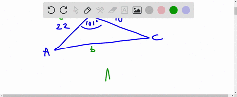 find-the-area-of-the-triangle-round-to-the-nearest-tenth-b-101-a-10-cm-22-cm-46716