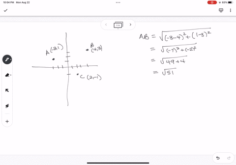 on-a-town-map-each-unit-of-the-coordinate-plane-represents-1-mile-three-branches-of-a-bank-are-located-at-a3-1-b4-3-and-c2-1-a-bank-employee-drives-from-branch-a-to-branch-b-and-then-drives-04951