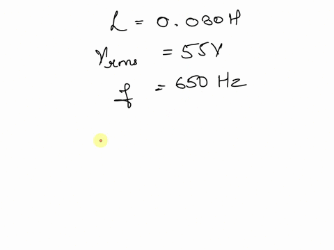 an-inductor-has-an-inductance-of-0080-h-the-voltage-across-this-inductor-is-55-v-and-has-a-frequency-of-650-hz-what-is-the-current-in-the-inductor-52387