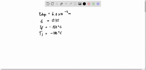 a-cube-of-edge-length-60-times-10-6-mathrmm-emissivity-075-and-temperature-100circ-mathrmc-floats-in-an-environment-at-150circ-mathrmc-what-is-the-cubes-net-thermal-radiation-transfer-rate-2
