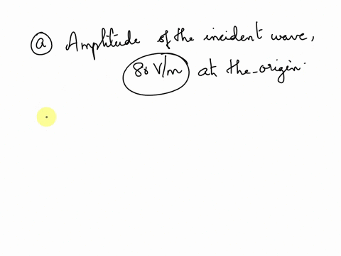 q4-a-150-mhz-uniform-plane-wave-is-incident-obliquely-onto-a-planar-interface-as-shown-in-the-figure-the-amplitude-of-the-incident-wave-is-80-vm-at-the-origin-the-media-parameters-are-140-20-05225