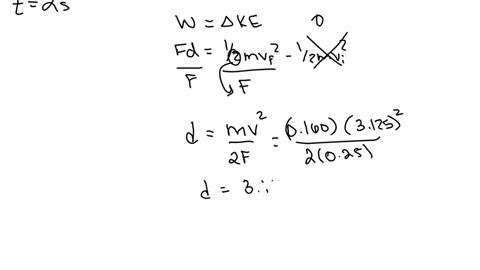 a-hockey-puck-with-mass-0160-kg-is-at-rest-at-the-origin-x-0-on-the-horizontal-frictionless-surface-of-the-rink-at-time-t-0-a-player-applies-a-force-of-0250-n-to-the-puck-parallel-to-the-x-a-76693