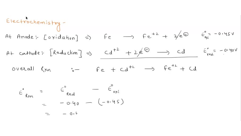 SOLVED Use The Standard Reduction Potentials Located In The Tables Linked Above For The 