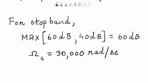 find-the-minimum-order-of-a-low-pass-butterworth-filter-to-meet-the-following-requirements-the-pass-band-attenuation-is-less-than-001-db-for-0-3000-rad-sec-and-is-less-than-01-db-for3000-600-86267