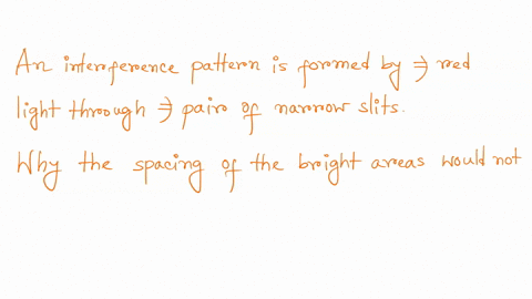 an-interference-pattern-is-formed-by-sending-red-light-through-a-pair-of-narrow-slits-if-blue-light-82111