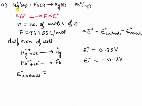 1a-use-the-standard-reduction-potentials-to-calculate-the-standard-free-energy-change-in-kj-for-the-reaction-hg2aq-pbs-hgl-pb2aq-answer-_______-kj-k-for-this-reaction-would-be-_________great-89175