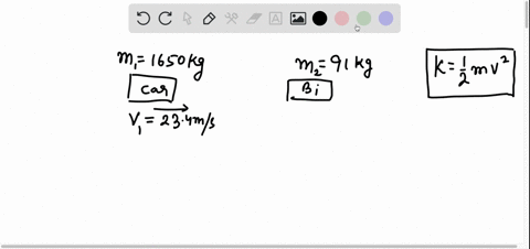 a-1650-kg-car-is-traveling-at-234-ms-how-fast-must-a-910-kg-bicycle-and-rider-be-traveling-to-have-the-same-kinetic-energy-as-the-car-81738