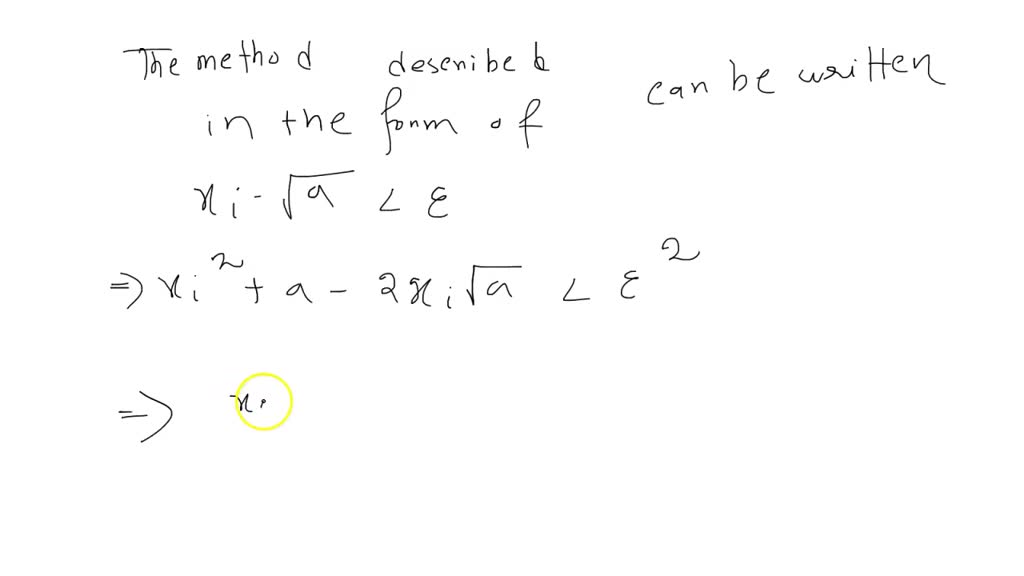 solved-babylonian-method-for-finding-the-square-root-the-babylonians