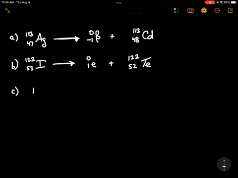 write-the-nuclear-equations-for-the-following-radioactive-processes-silver-13-beta-emission-iodine-122-positron-emission-radium-226-undergoes-alpha-decuy-produce-radon-222-gamma-rays-are-als-35134