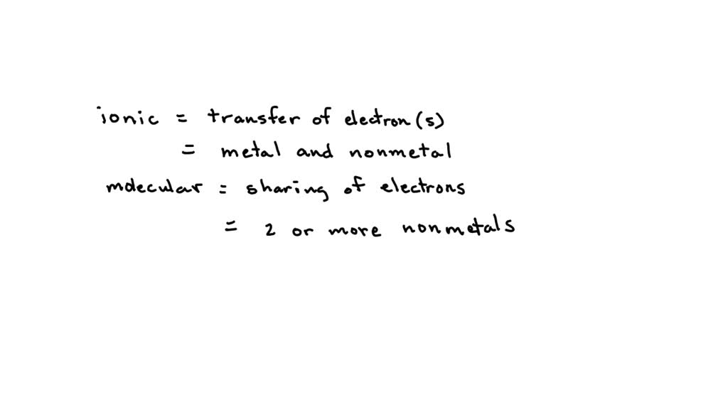 Video Solution: Which Of The Following Below Is An Ionic Compound? A 