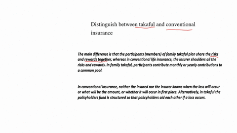 distinguish-between-takaful-and-conventional-insurance