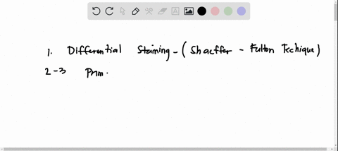 1-what-stain-technique-do-you-see-here-2-3-what-dyes-were-used-for-this-stain-4-what-specific-structure-is-this-test-used-t0-detect-5-name-an-organism-that-could-possibly-yield-the-above-res-07491
