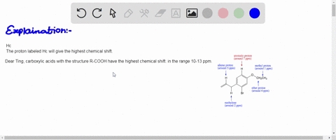 which-of-the-following-protons-gives-an-nmr-signal-with-the-highest-chemical-shift-value-farthest-downfield-br-80696