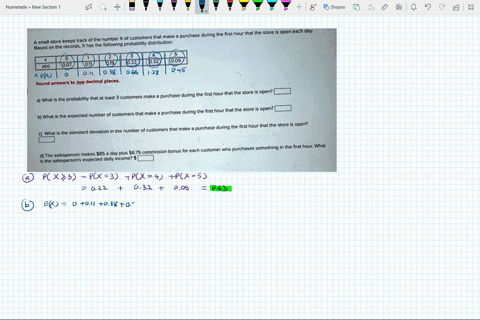 during-the-first-hour-that-tne-store-open-each-day-of-customers-that-make-purchase-small-store-keeps-track-of-the-number-_-based-on-the-records-x-has-the-following-probability-distribution-0-24967