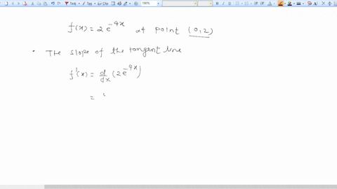 find-the-indicated-tangent-line_-find-the-tangent-line-to-the-graph-of-fx-2e-4x-at-the-point-02-0a-y2x2-by-8x-2-y4x-2-0-d-y-8x-2-32434