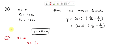 a-diverging-lens-n150-is-shaped-like-that-in-active-figure-2325-c-the-radius-of-the-first-surface-is-86983
