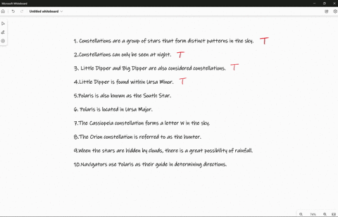 true-or-false-1-constellations-are-a-group-of-stars-that-form-distinct-patterns-in-the-sky-2constellations-can-only-be-seen-at-night-3-little-dipper-and-big-dipper-are-also-considered-conste-74095