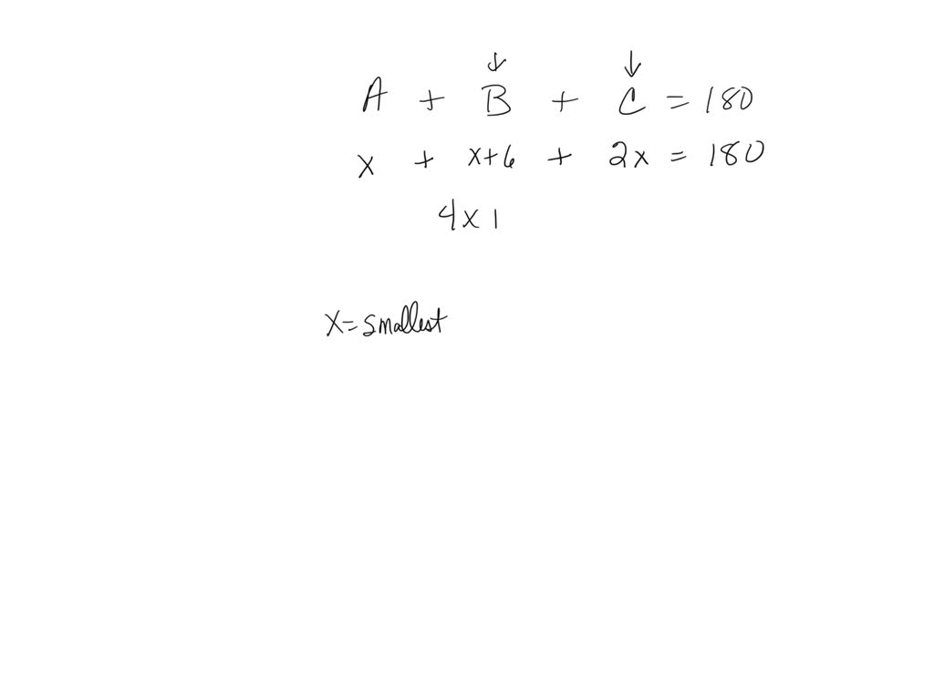 solved-the-angles-of-a-triangle-add-up-to-180-degrees-the-second