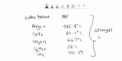 based-on-the-following-information-which-compound-has-the-strongest-intermolecular-forces-substance-boiling-point-pc-argon-ar-1858-benzene-c6h6-801-methanol-chboh-647-acetonec2h6o-56-methane-46732