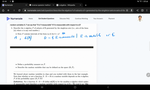 describe-the-algebra-f-of-subsets-of-r-generated-by-the-singleton-sets-ie-sets-of-the-form-a-where-a-is-any-real-number-does-f-contain-intervals-of-the-form-ab-for-b-a-define-probability-mea-44064