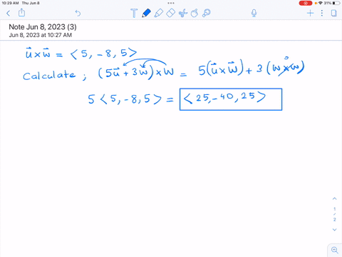 calculate-the-cross-product-assuming-that-u-x-w-5-85-5u3w-x-w