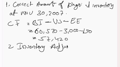 you-are-engaged-in-an-audit-of-the-roche-mfg-company-for-the-year-ended-december-31-2007-to-reduce-the-workload-at-year-end-the-company-took-its-annual-physical-inventory-under-your-observat-35984