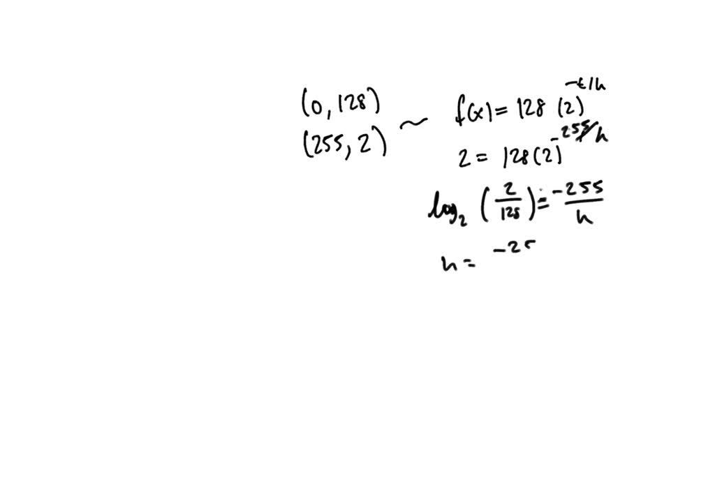 SOLVED:At the beginning of an experiment, scientist has 104 grams of ...