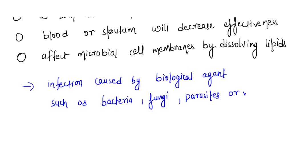 SOLVED estion 9 ich of the following regarding antimicrobial control
