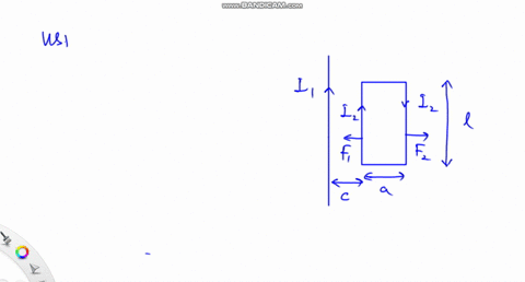 in-figure-p-3023-the-current-in-the-long-straight-wire-is-i_1-and-the-wire-lies-in-the-plane-of-a-re-22946