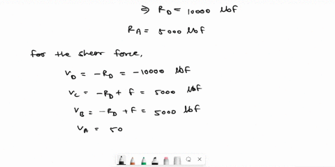 a-round-shaft-supports-a-transverse-load-of-f15000-lbf-and-carries-a-torque-of-t7-kipinas-shown-in-the-figure-the-shaft-does-not-rotatethe-shaft-is-machined-from-aisi-4140-steelquenched-and-26287