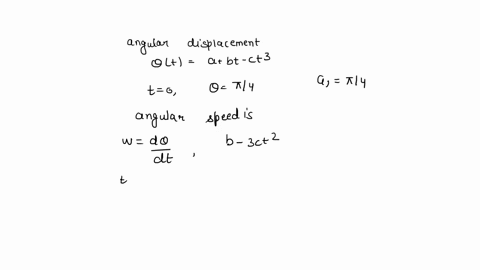the-angle-through-which-a-disk-drive-turns-is-given-by-tabtct3-where-ab-and-c-are-constants-t-is-in-seconds-and-is-in-radians-when-t04rad-and-the-angular-velocity-is-230-rads-and-when-t140s-38494