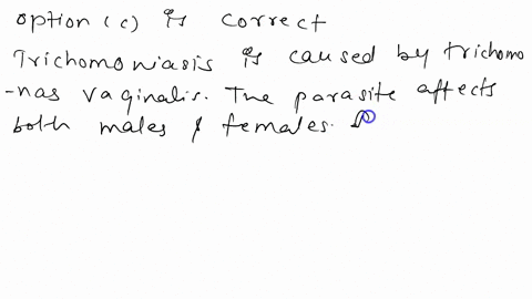 profuse-yellowish-greenish-frothy-smelling-discharge-from-vagina-is-due-to-infection-of-a-treponema-pallidum-b-chlamydia-c-trichomonas-vaginalis-d-neisseria-58246