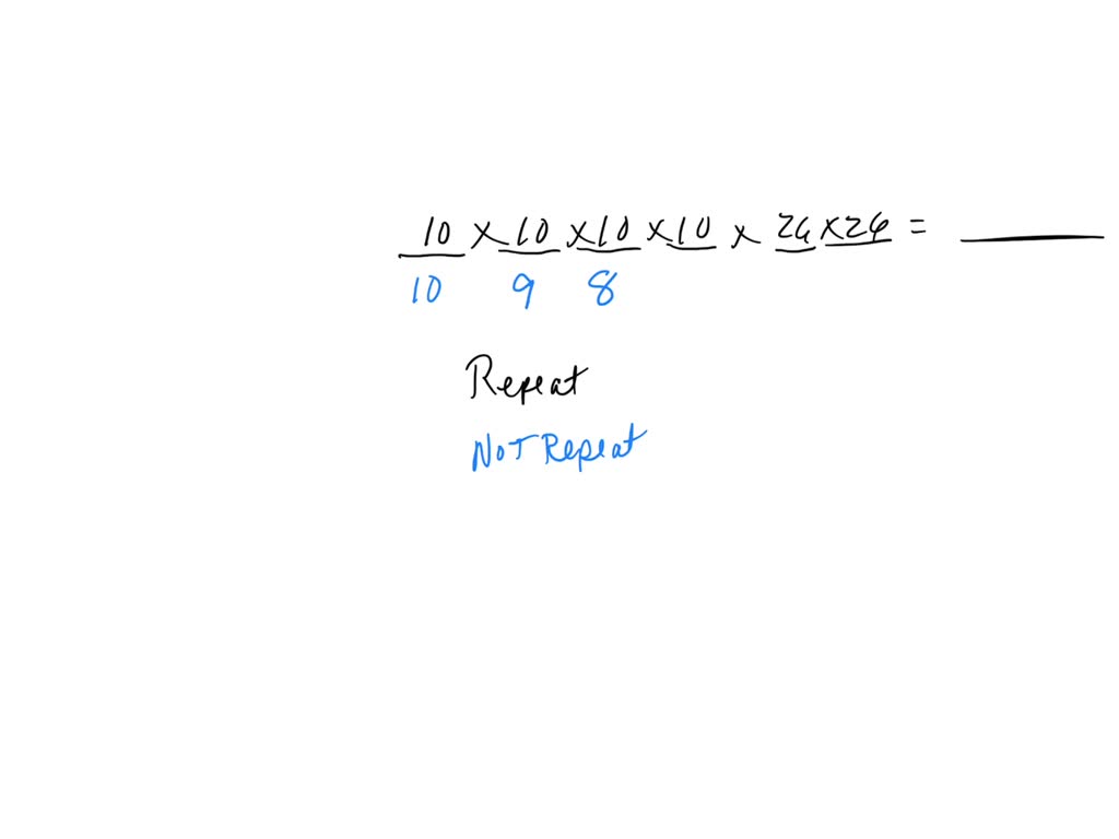 SOLVED A combination has to be chosen for a lock containing 4 digits followed by 2 letters. How