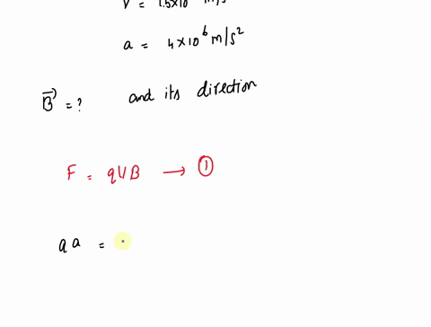 an-electron-moving-in-a-direction-perpendicular-to-a-uniform-magnetic-field-at-a-speed-of-15-times-1-81638