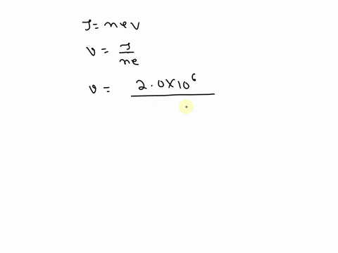 3-the-current-density-in-wire-is-uniform-and-has-magnitude-of-20-x-106am-the-wires-length-is-50-m-the-density-of-conduction-electrons-is-849-x-1028m-3-assuming-the-speed-of-the-electron-to-b-97365