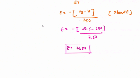 two-parallel-conducting-plates-are-separated-by-a-distance-d-108-cm-plate-b-which-is-at-a-higher-potential-has-a-value-of-620-v-the-potential-at-x-750-cm-from-the-plate-b-is-735-v-see-diagra-96273